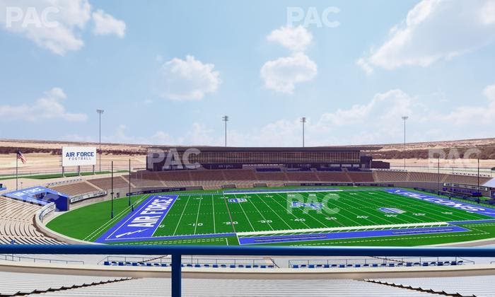 Falcon Stadium - Section M 10 Seat View