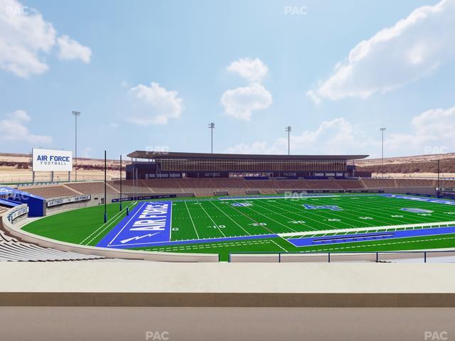 Falcon Stadium - Section M 11 Seat View