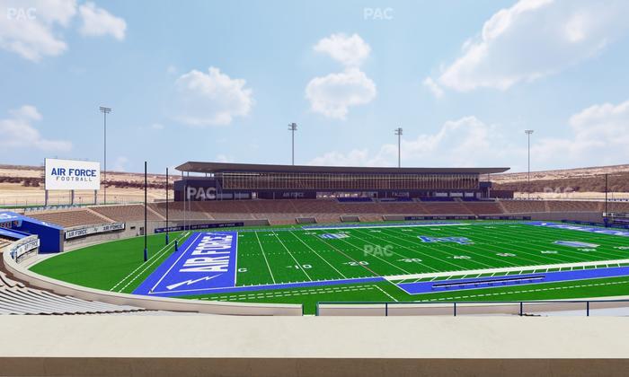 Falcon Stadium - Section M 11 Seat View