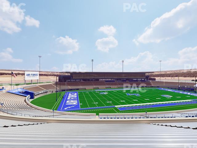 Falcon Stadium - Section M 11 Seat View