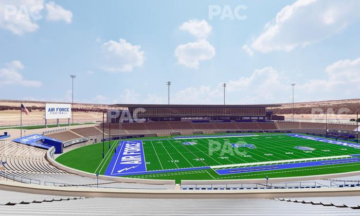 Falcon Stadium - Section M 11 Seat View