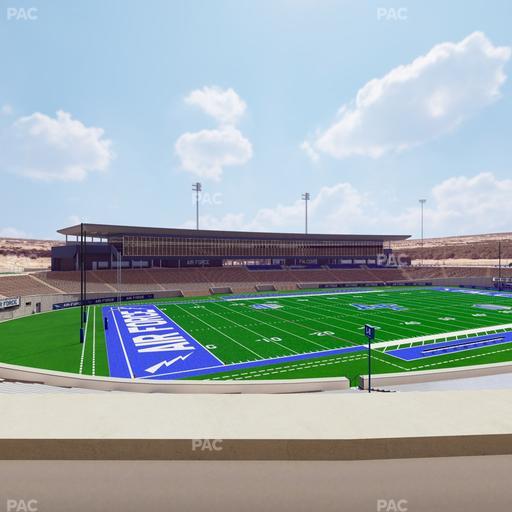 Falcon Stadium - Section M 12 Seat View
