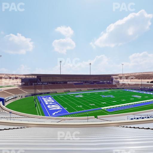 Falcon Stadium - Section M 12 Seat View