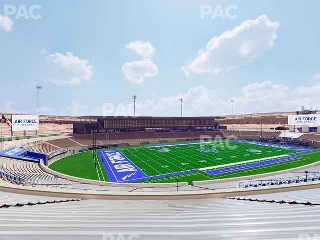 Falcon Stadium - Section M 12 Seat View