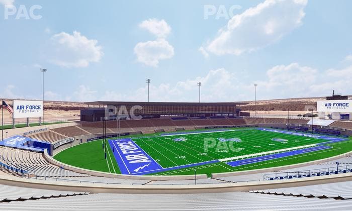 Falcon Stadium - Section M 12 Seat View