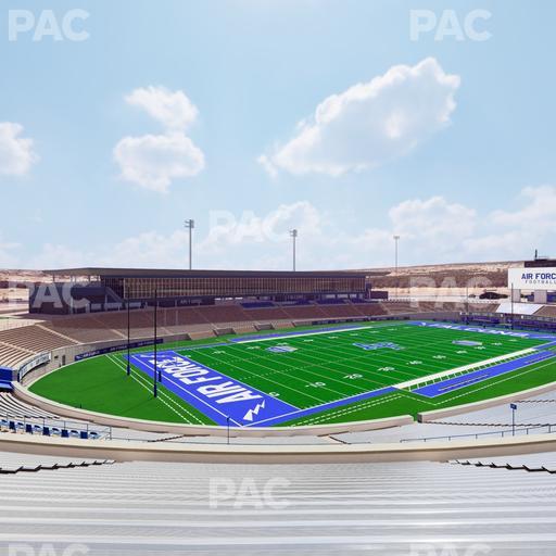 Falcon Stadium - Section M 13 Seat View