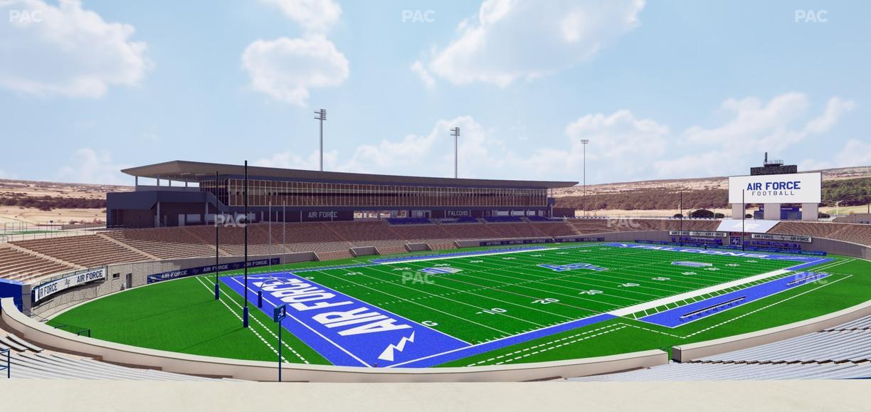 Falcon Stadium - Section M 13 Seat View