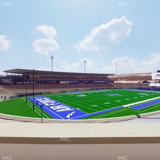 Falcon Stadium - Section M 13 Seat View