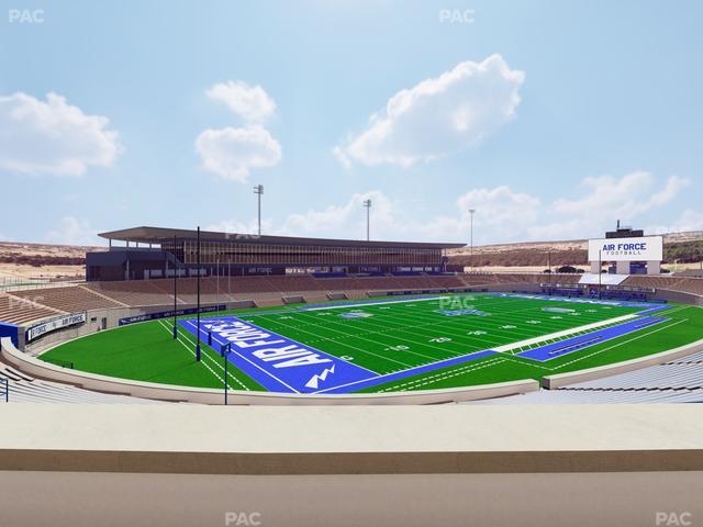 Falcon Stadium - Section M 13 Seat View