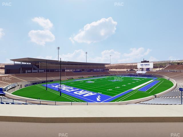 Falcon Stadium - Section M 14 Seat View