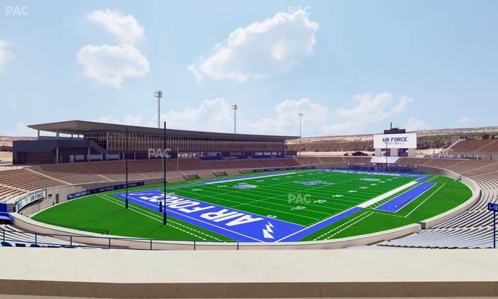 Falcon Stadium - Section M 14 Seat View
