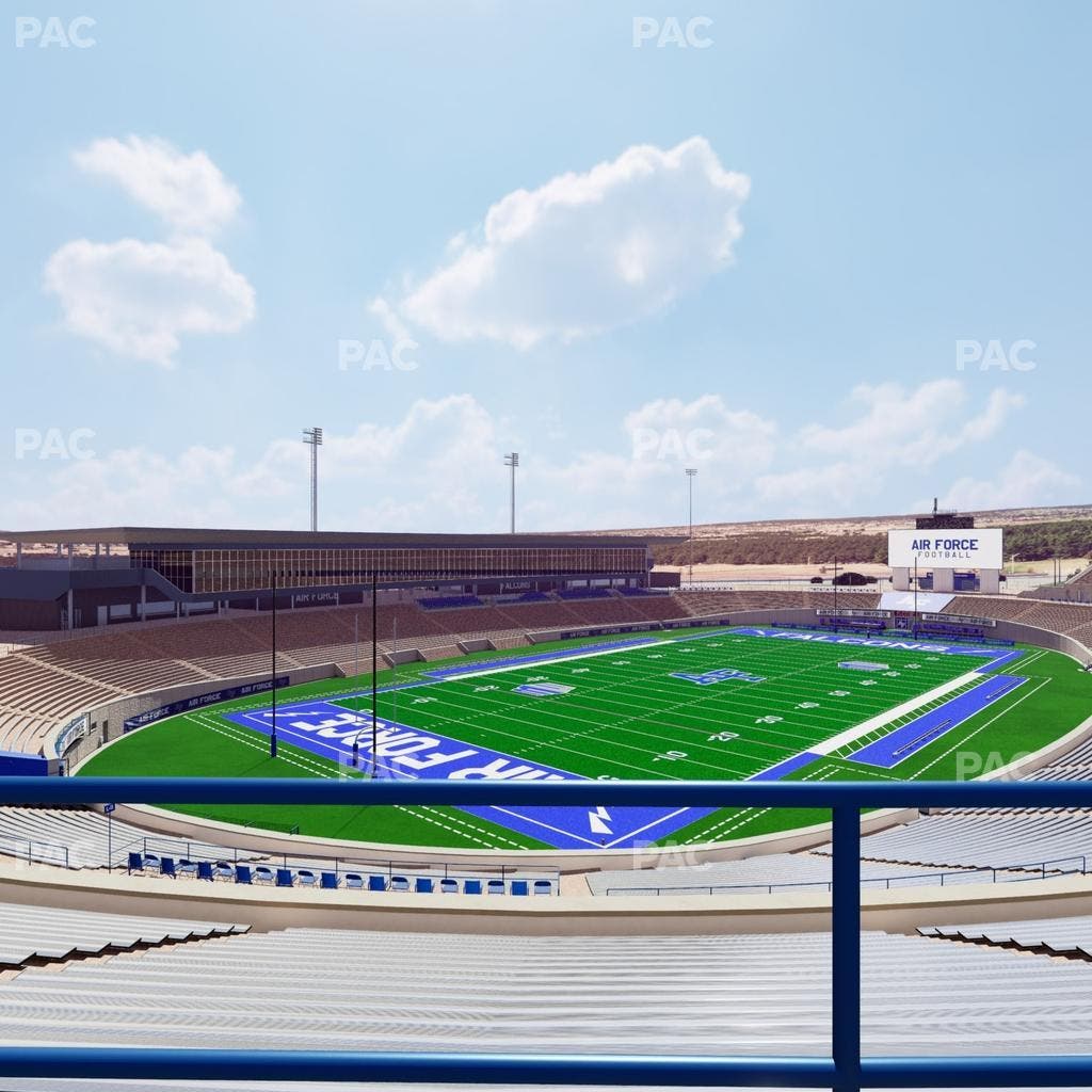 Falcon Stadium - Section M 14 Seat View
