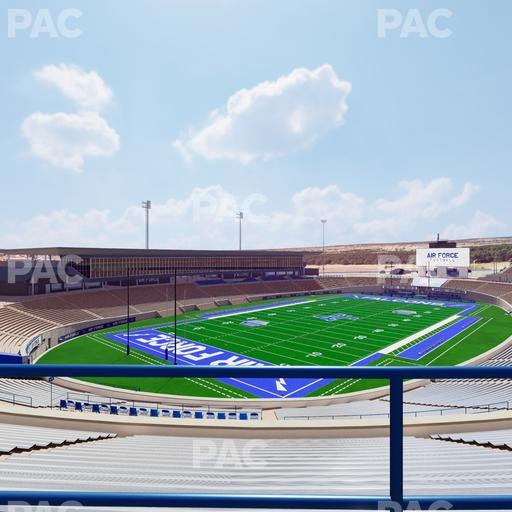 Falcon Stadium - Section M 14 Seat View