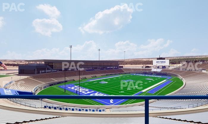 Falcon Stadium - Section M 14 Seat View