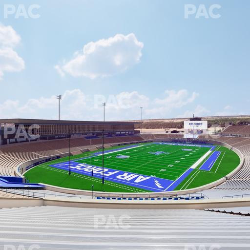 Falcon Stadium - Section M 15 Seat View