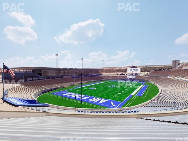 Falcon Stadium - Section M 15 Seat View