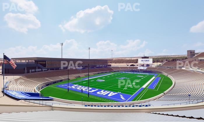Falcon Stadium - Section M 15 Seat View