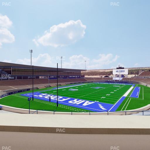 Falcon Stadium - Section M 15 Seat View