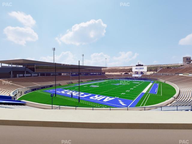Falcon Stadium - Section M 15 Seat View