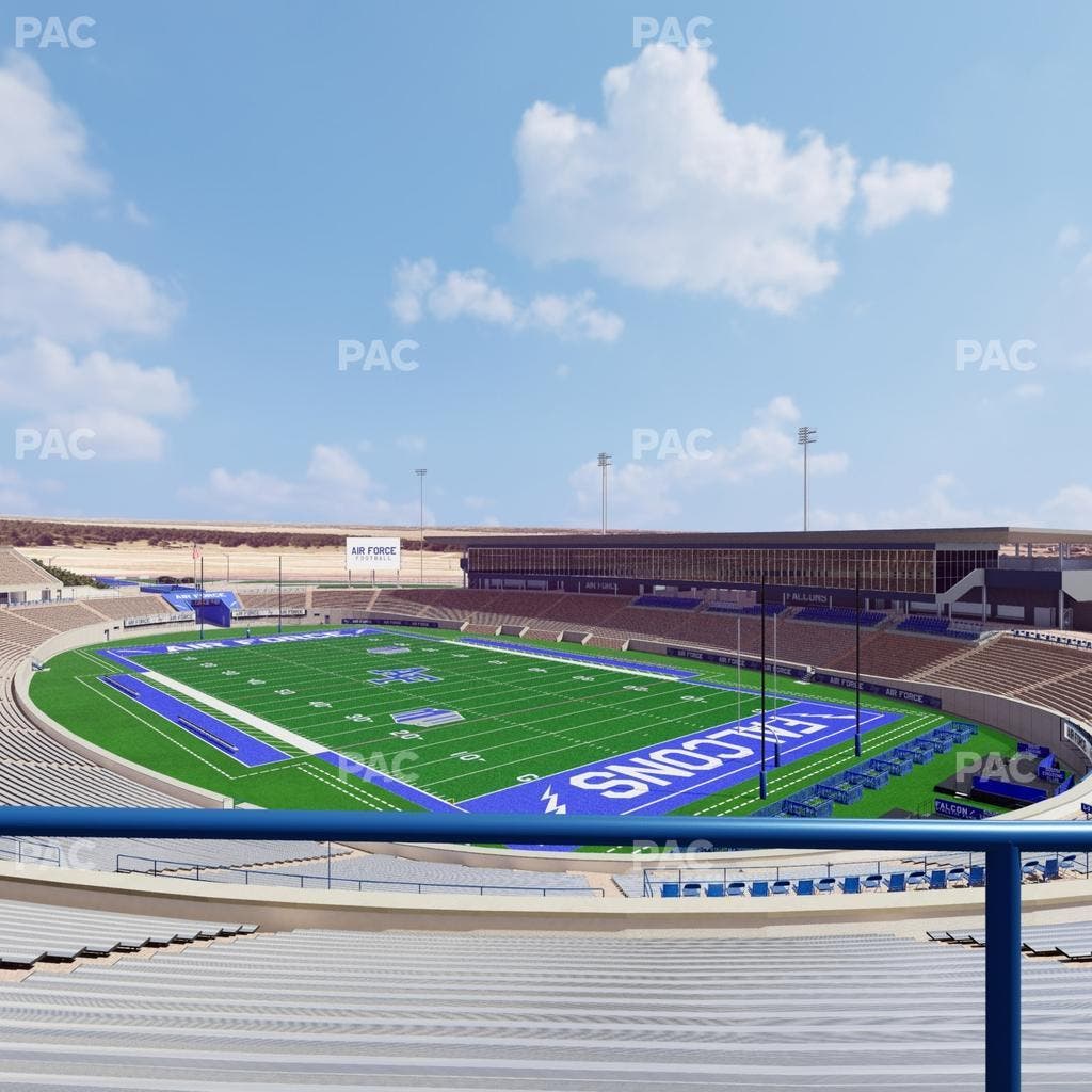 Falcon Stadium - Section M 2 Seat View