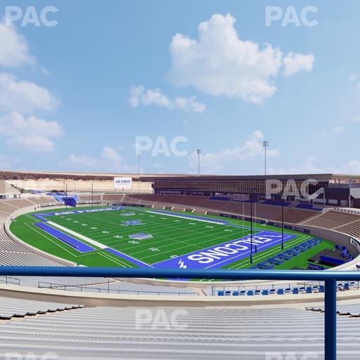 Falcon Stadium - Section M 2 Seat View