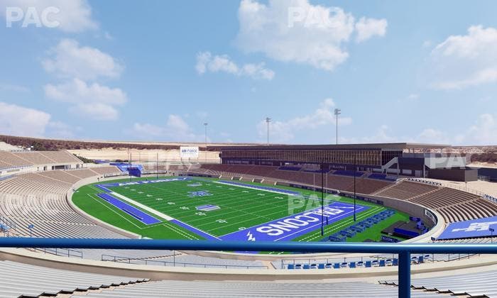 Falcon Stadium - Section M 2 Seat View