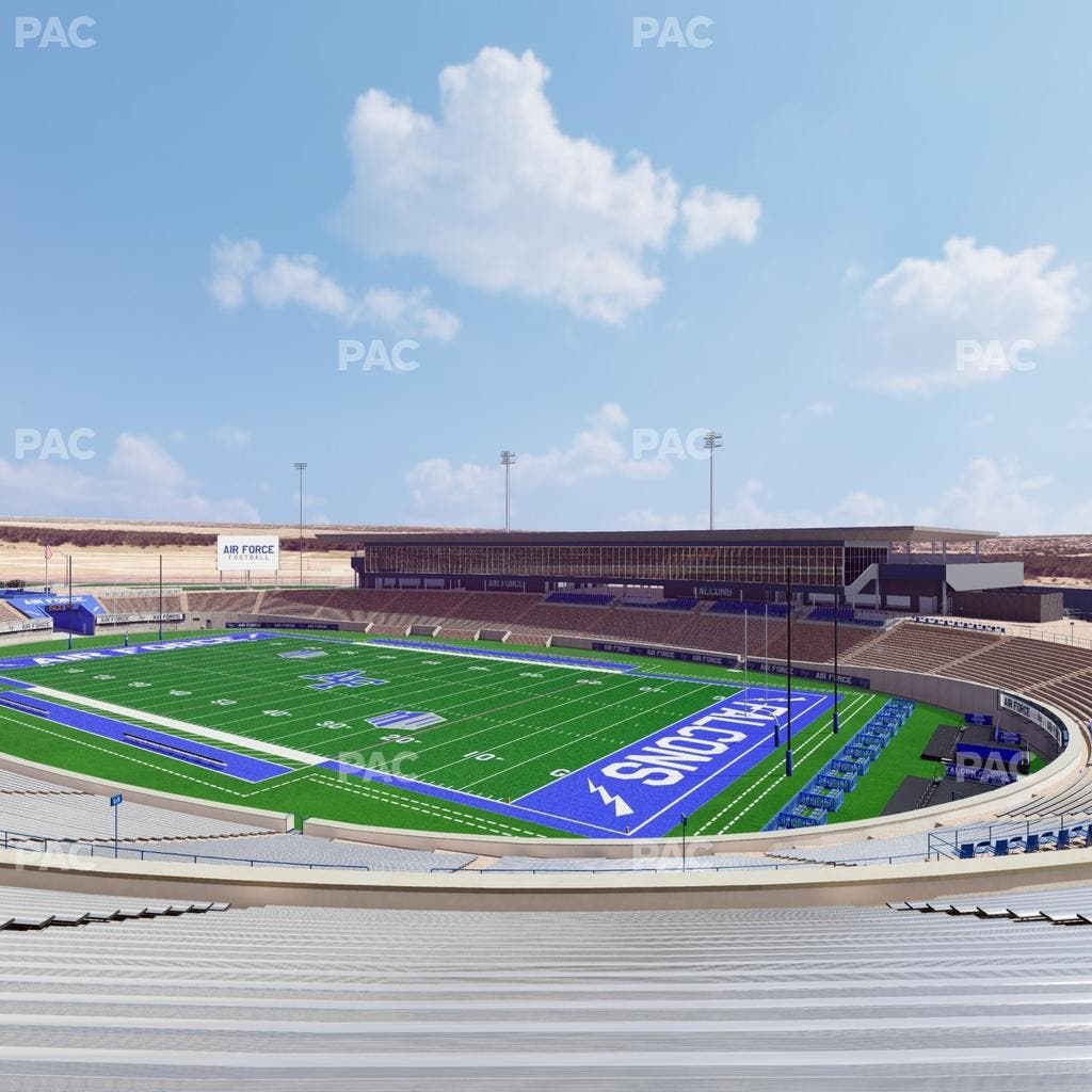Falcon Stadium - Section M 3 Seat View