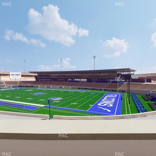 Falcon Stadium - Section M 4 Seat View