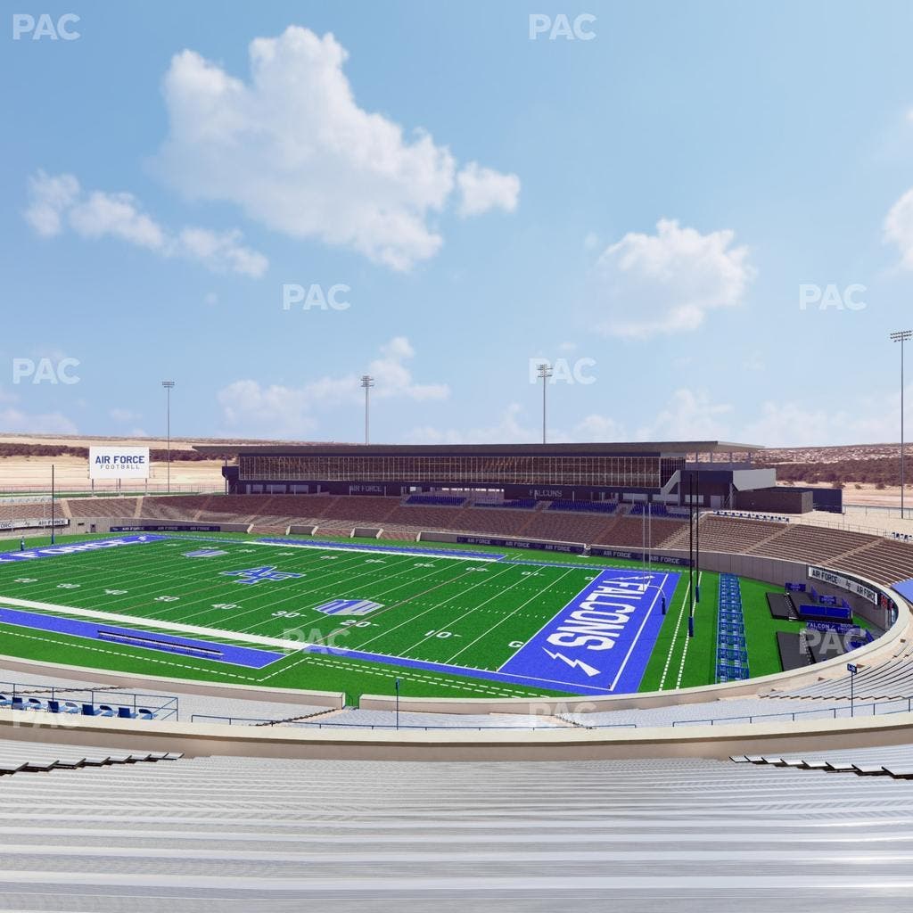 Falcon Stadium - Section M 4 Seat View