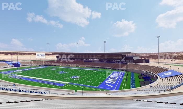 Falcon Stadium - Section M 4 Seat View