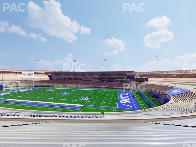 Falcon Stadium - Section M 5 Seat View