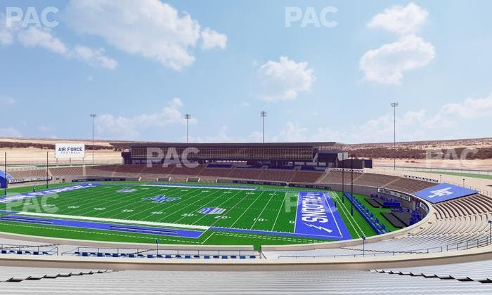 Falcon Stadium - Section M 5 Seat View