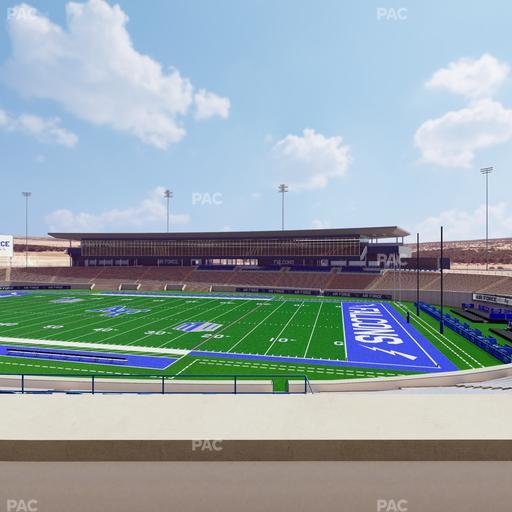 Falcon Stadium - Section M 5 Seat View