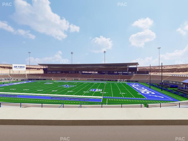 Falcon Stadium - Section M 6 Seat View