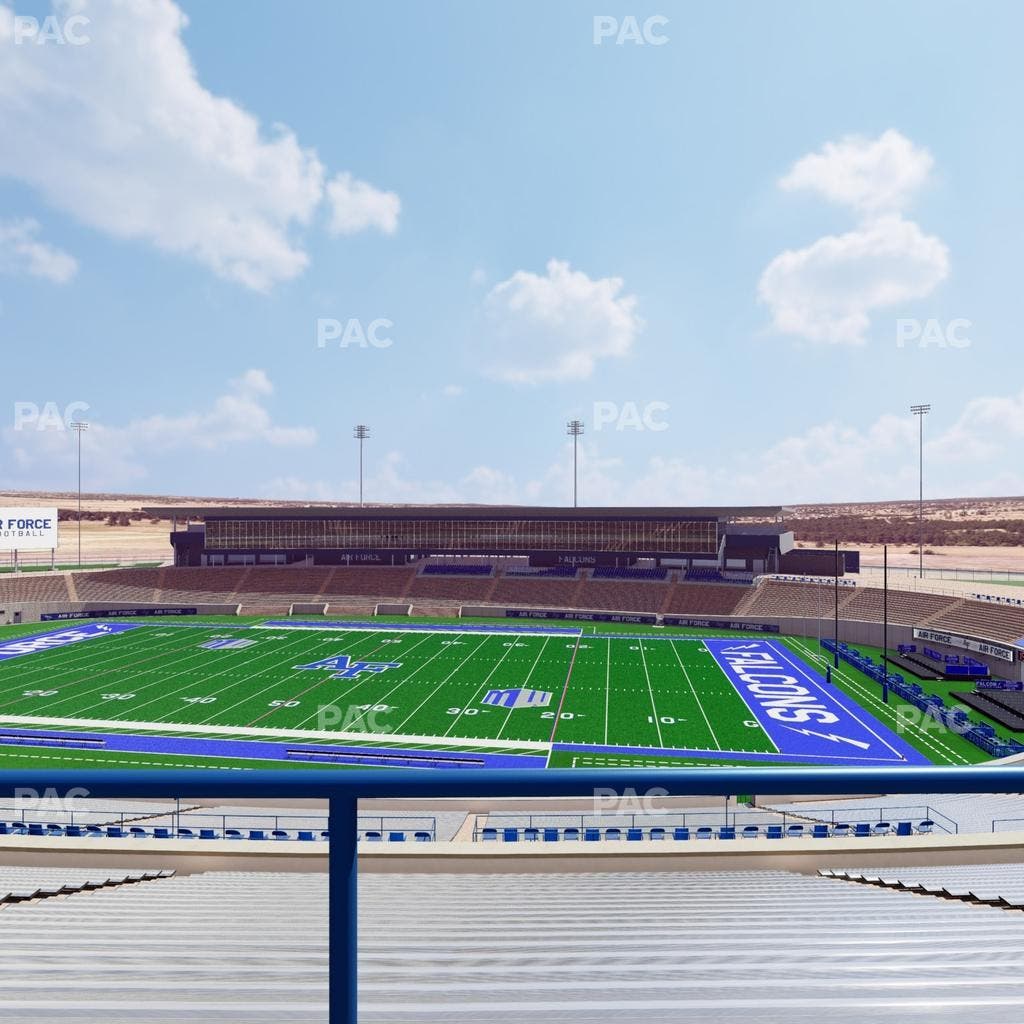 Falcon Stadium - Section M 6 Seat View
