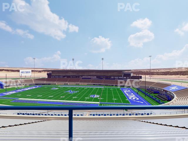 Falcon Stadium - Section M 6 Seat View