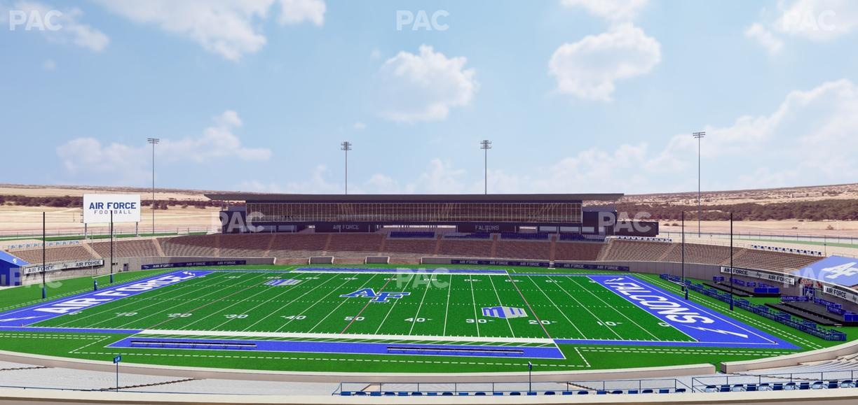 Falcon Stadium - Section M 7 Seat View