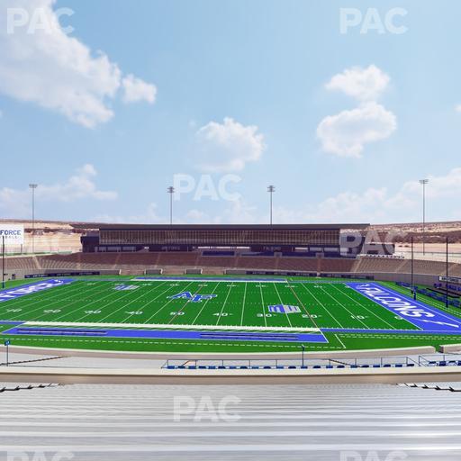 Falcon Stadium - Section M 7 Seat View