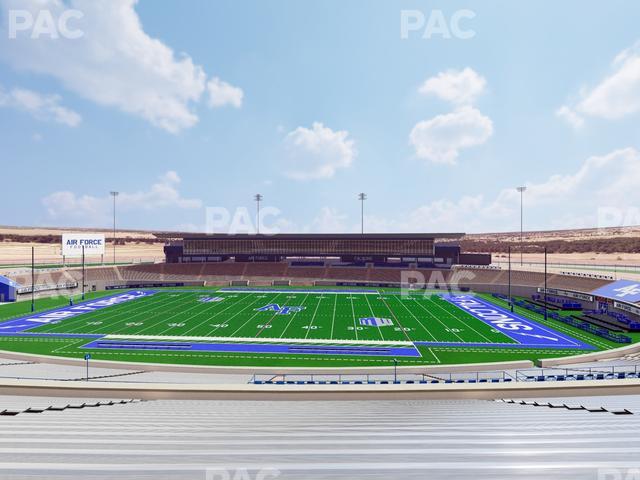 Falcon Stadium - Section M 7 Seat View