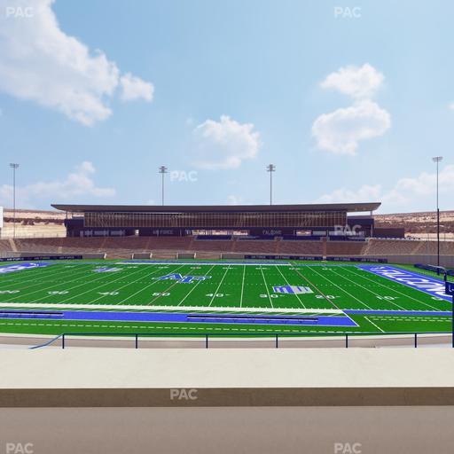 Falcon Stadium - Section M 7 Seat View