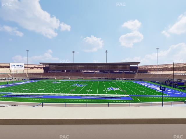 Falcon Stadium - Section M 7 Seat View