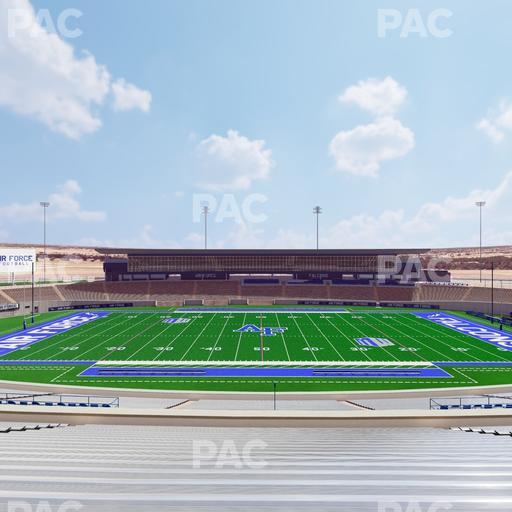 Falcon Stadium - Section M 8 Seat View