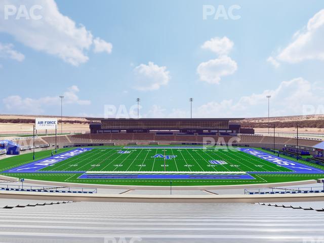 Falcon Stadium - Section M 8 Seat View