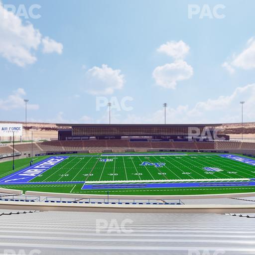 Falcon Stadium - Section M 9 Seat View