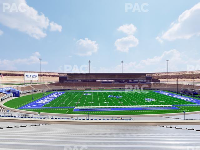 Falcon Stadium - Section M 9 Seat View