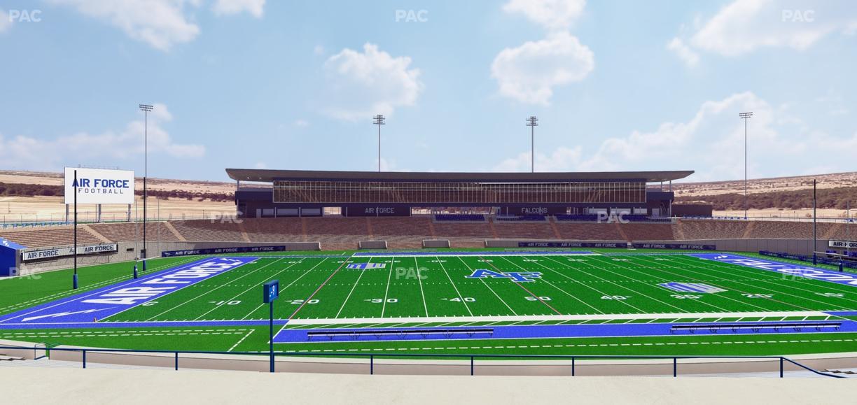 Falcon Stadium - Section M 9 Seat View