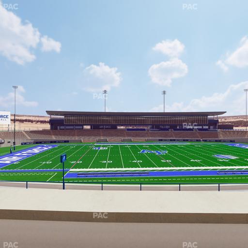 Falcon Stadium - Section M 9 Seat View