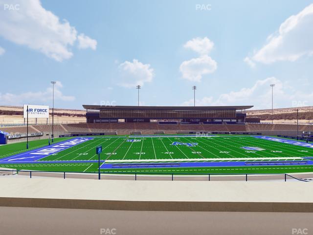 Falcon Stadium - Section M 9 Seat View