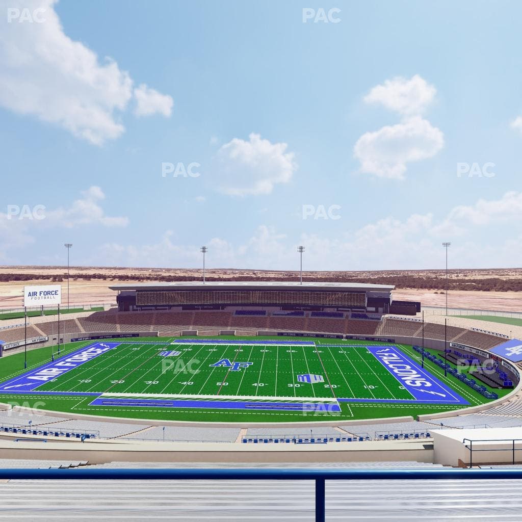 Falcon Stadium - Section Od 6 Seat View