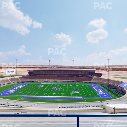 Falcon Stadium - Section Od 6 Seat View